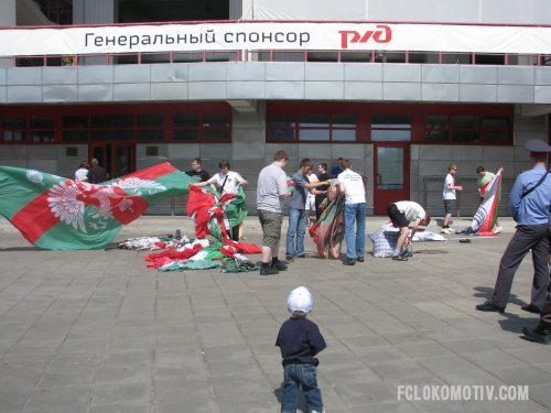 Фоторепортаж с матча Локомотив - Амкар