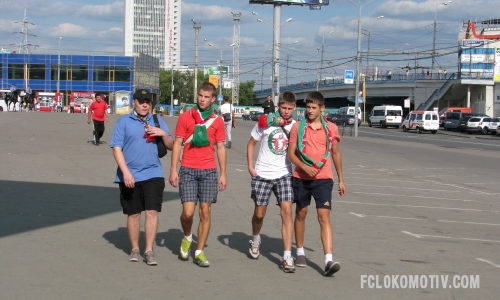 Фоторепортаж с матча Локомотив - Крылья