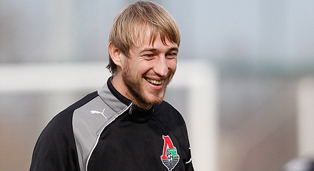 Голкипер «Терека» Антон Амельченко был у