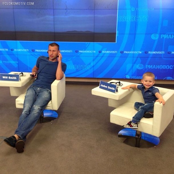 Отцы и дети. Футболисты премьер-лиги со своими детьми