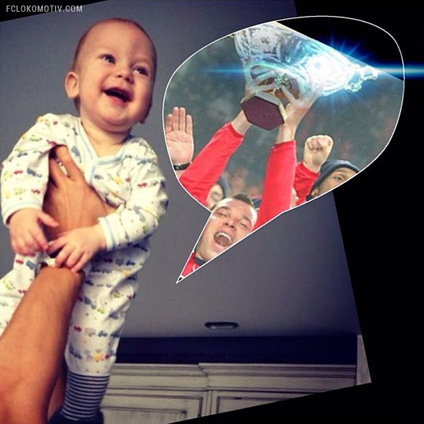 Отцы и дети. Футболисты премьер-лиги со своими детьми