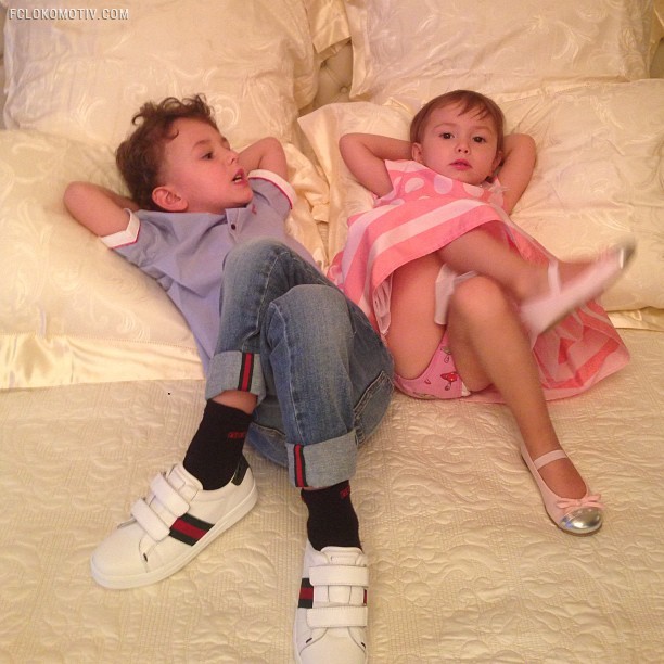 Отцы и дети. Футболисты премьер-лиги со своими детьми