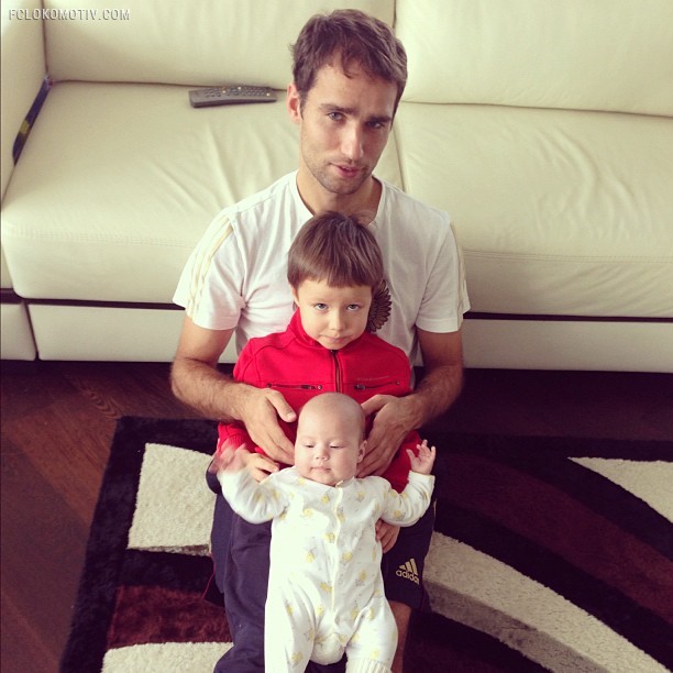 Отцы и дети. Футболисты премьер-лиги со своими детьми