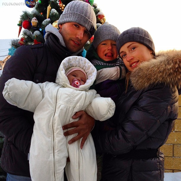 Отцы и дети. Футболисты премьер-лиги со своими детьми