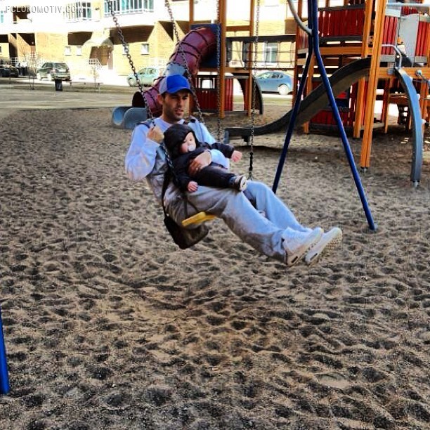 Отцы и дети. Футболисты премьер-лиги со своими детьми