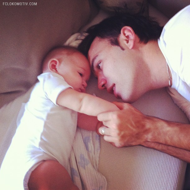 Отцы и дети. Футболисты премьер-лиги со своими детьми