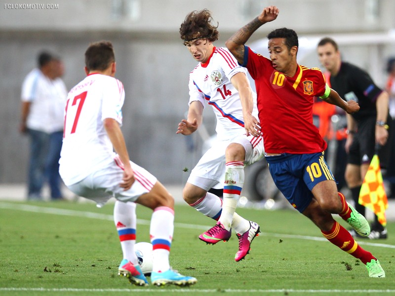 Испания - Россия. EURO-2013 U-21.