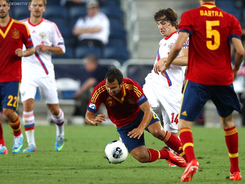 Испания - Россия. EURO-2013 U-21.