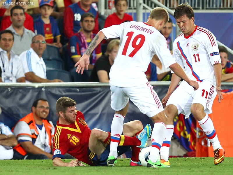 Испания - Россия. EURO-2013 U-21.