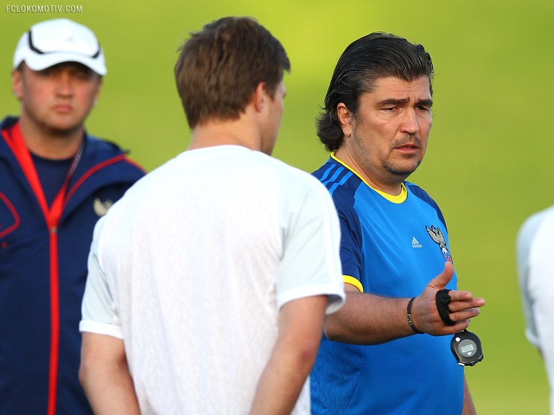 Молодежная сборная России готовится к матчу против Голландии