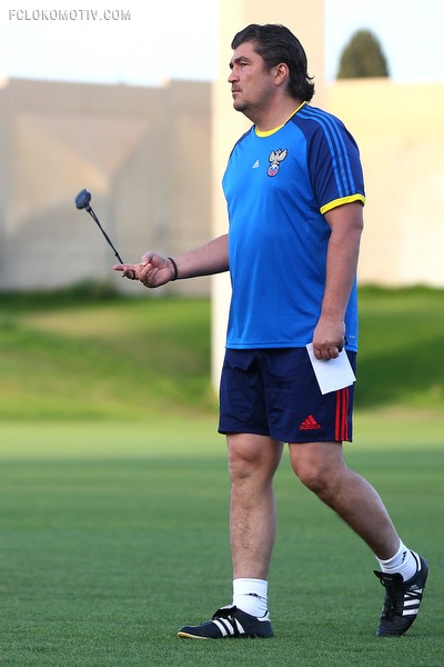 Молодежная сборная России готовится к матчу против Голландии