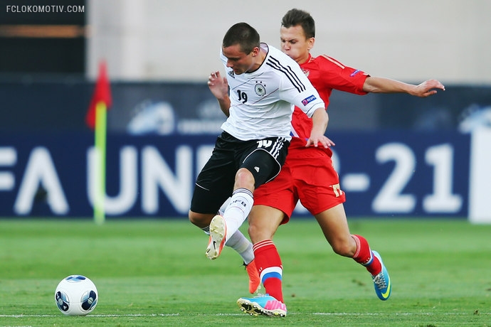 Молодежная сборная России уступила сверс