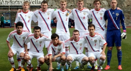 Тренировки молодежной сборной России