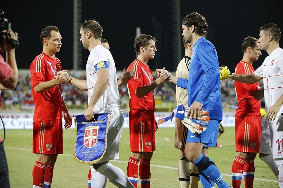 Товарищеский матч. Национальные сборные. Россия - Сербия. 