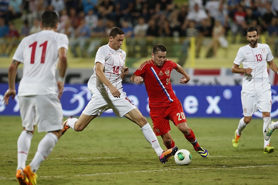 Товарищеский матч. Национальные сборные. Россия - Сербия. 