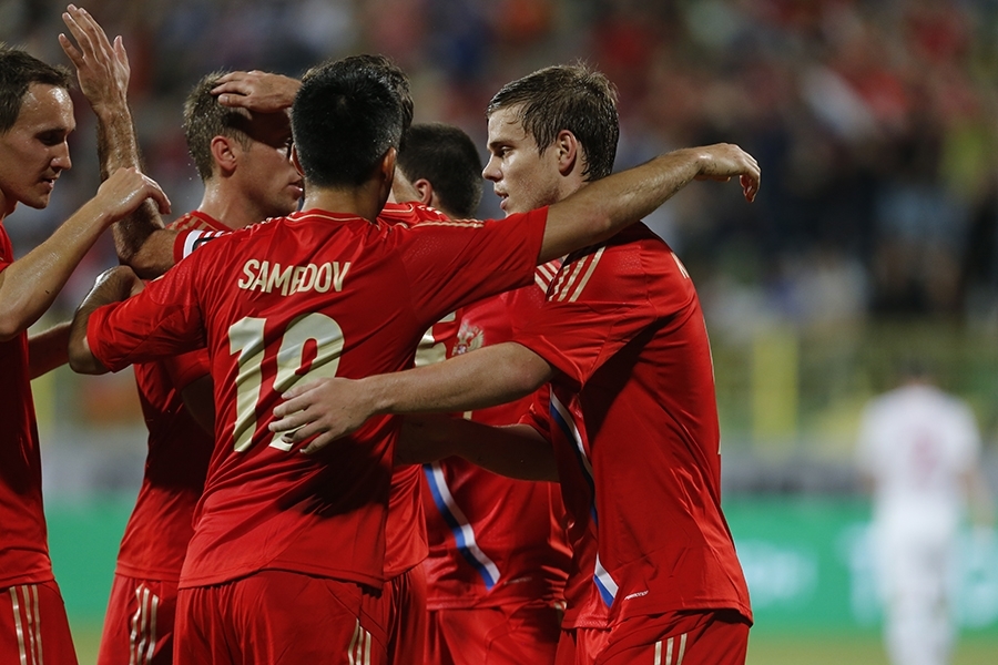 Товарищеский матч. Национальные сборные. Россия - Сербия. 