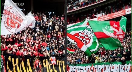 Матчи 23-го тура чемпионата России посетили 73893 зрителя