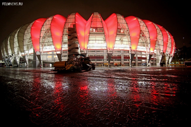 Как бразильские стадионы выглядят прямо сейчас