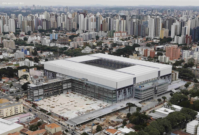 Как бразильские стадионы выглядят прямо сейчас