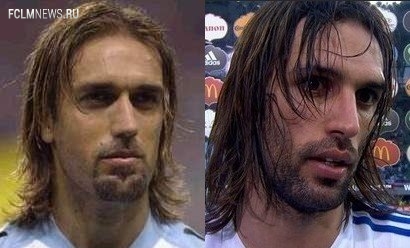 Еще 19 футболистов, которые похожи на других футболистов