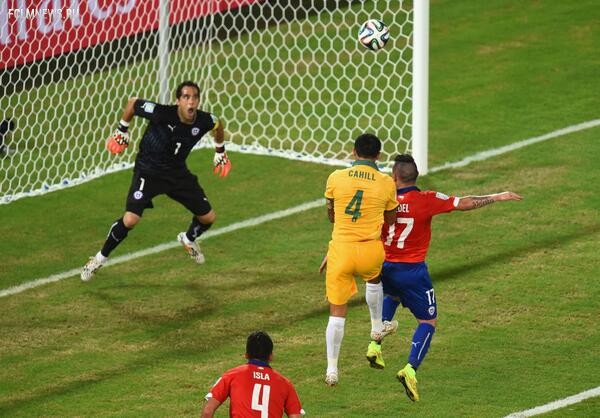 ЧМ-2014. Группа "В". Чили - Австралия 3:1 ЧМ-2014. Группа "В". Чили - Австралия 3:1