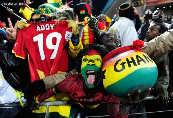 Сборная Ганы проиграла США в матче 1-го 