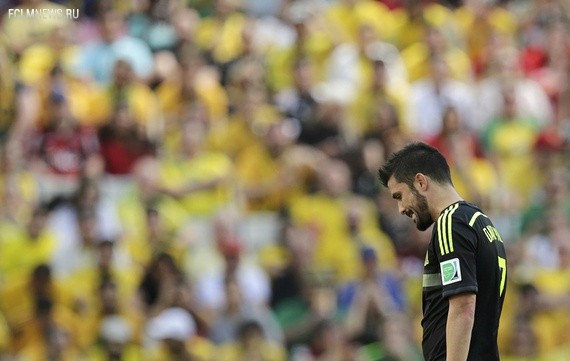 Вилья уходит с поля и прощается со сборной Источник: Reuters