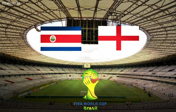 Сборные Коста-Рики и Англии сыграли внич