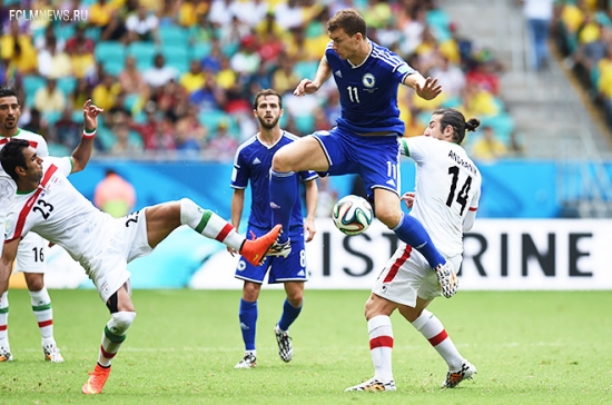 Босния и Герцеговина выиграла у Ирана на чемпионате мира — 2014 по футболу