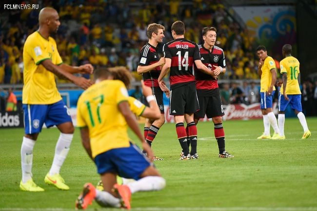 Бразилия – Германия – 1:7