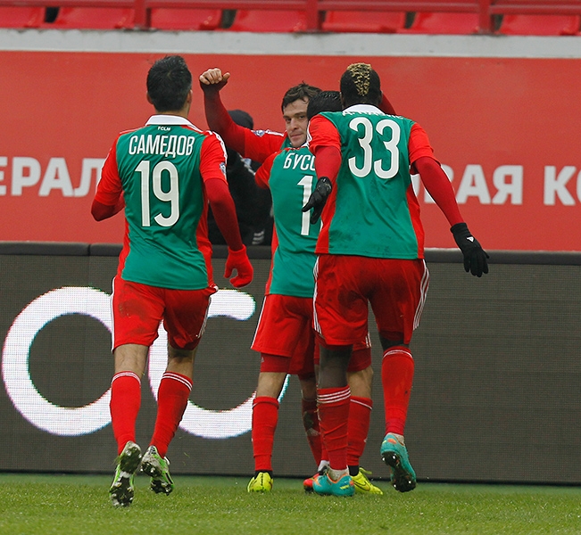 «Локомотив» - «Спартак» 1:0. Фото