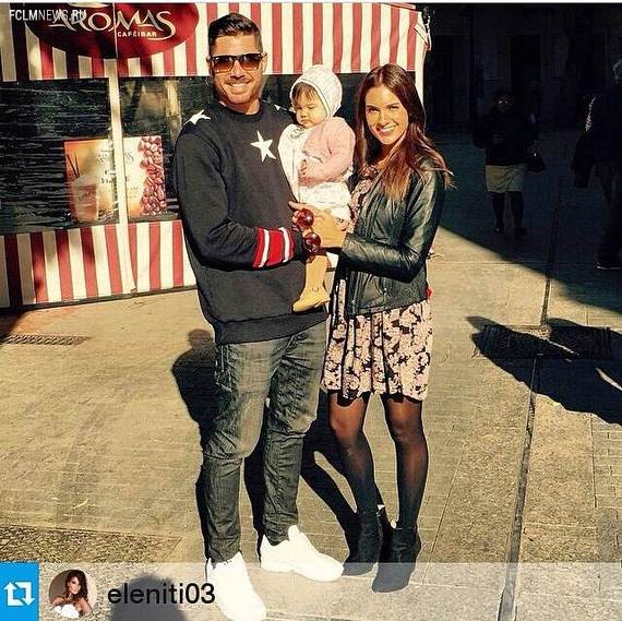 Хави Гарсия и его подруга Элена Гомес