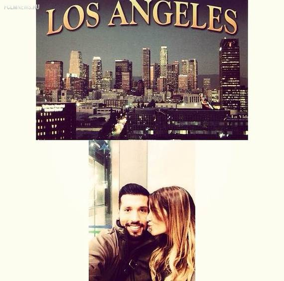 Эсекьель Гарай вместе с подругой Тамарой Горро