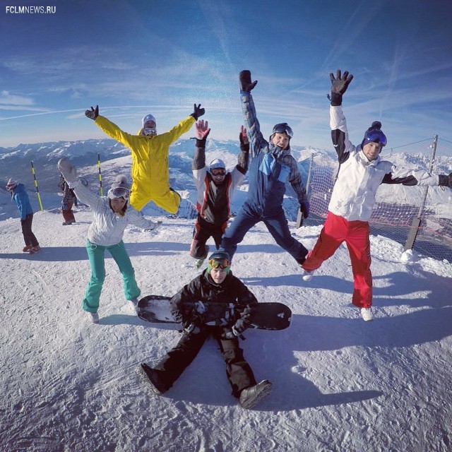 Снова на работу. Как футболисты РФПЛ провели новогодние праздники