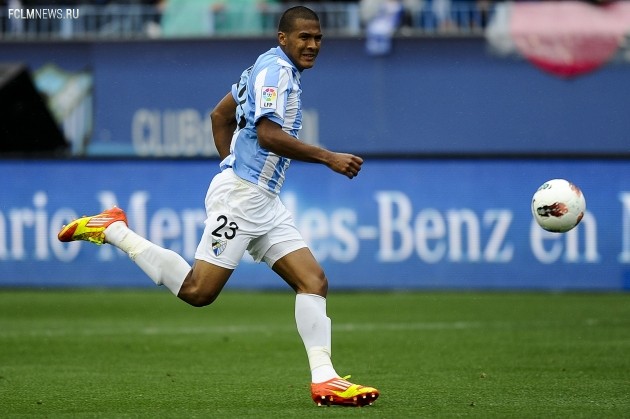 Рондон в форме «Малаги». Фото Globallookpress