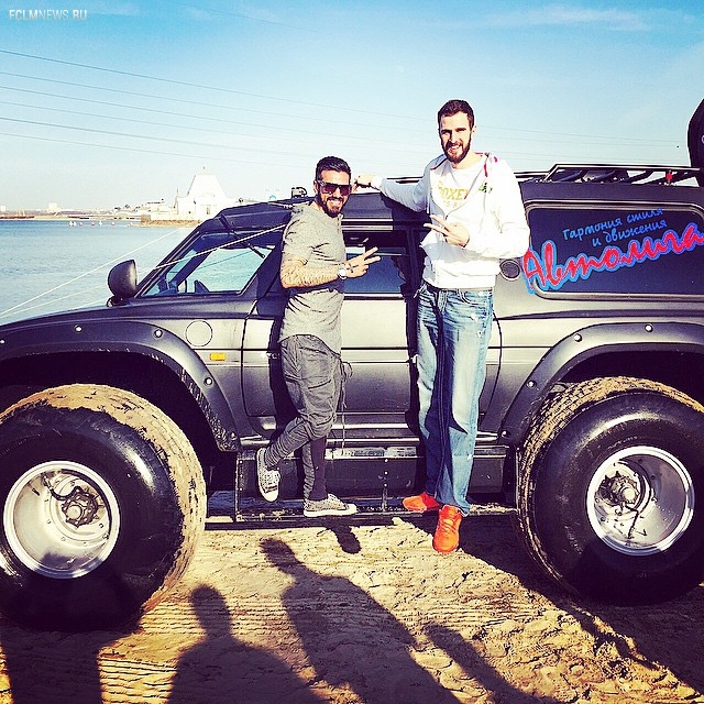 Футболисты – в «Инстаграме»