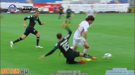 Арсенал - Краснодар - 0:3