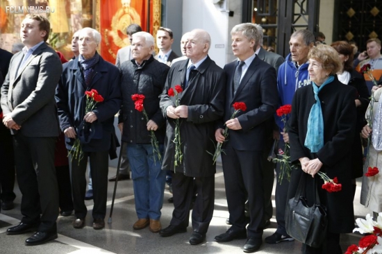 Ветераны футбола почтили память павших 