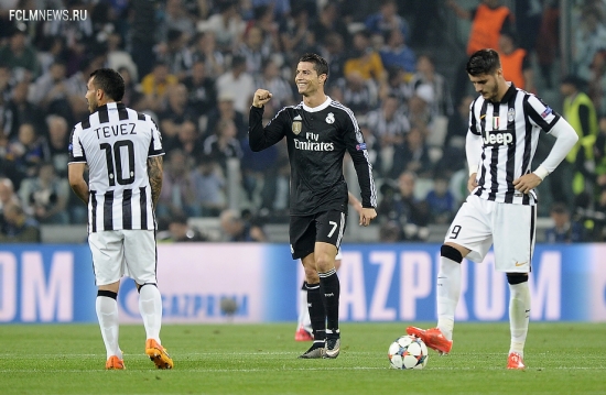 "Ювентус" обыграл "Реал" в первом матче Лиги чемпионов