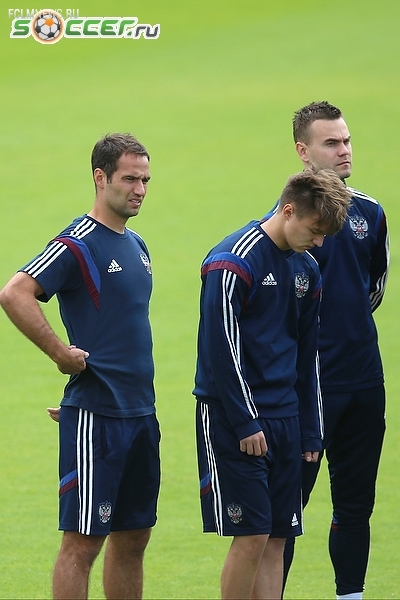 Тренировка сборной России (05.06.2015)