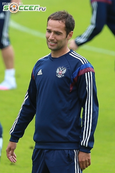 Тренировка сборной России (05.06.2015)