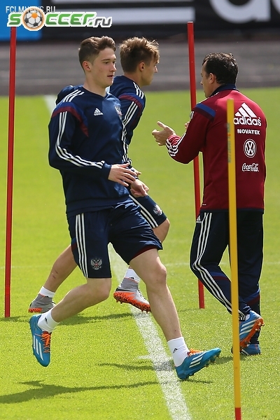 Тренировка сборной России (05.06.2015)