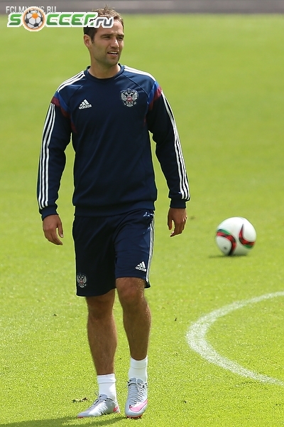 Тренировка сборной России (05.06.2015)