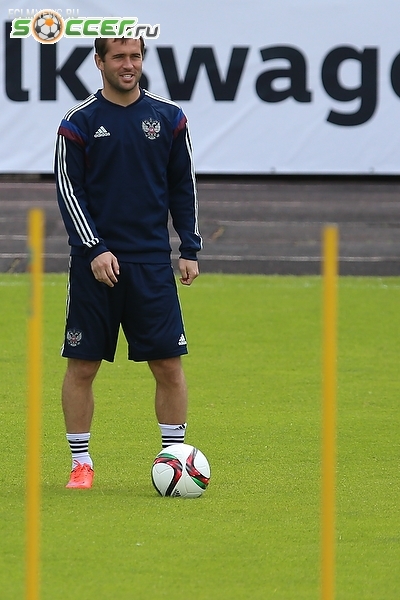 Тренировка сборной России (05.06.2015)