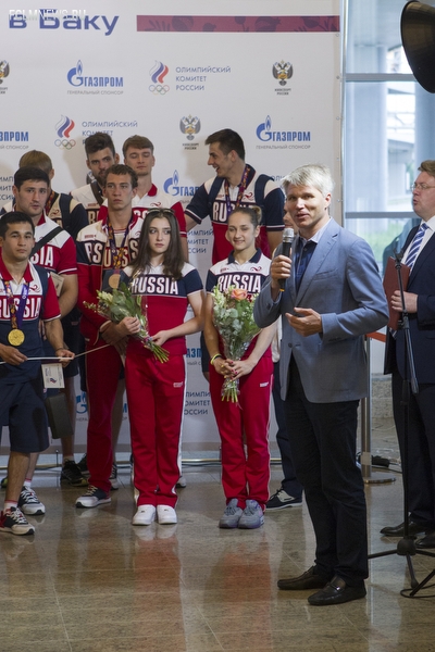 Встреча чемпионов Европейских игр