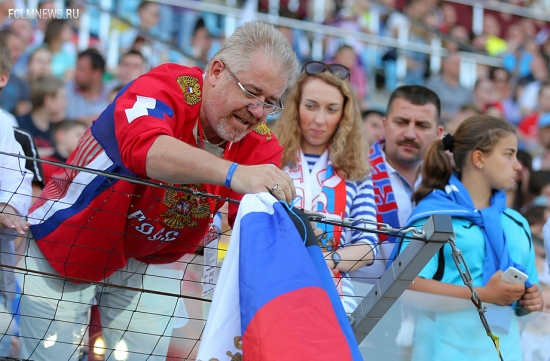 Сборная России одержала победу над Беларусью