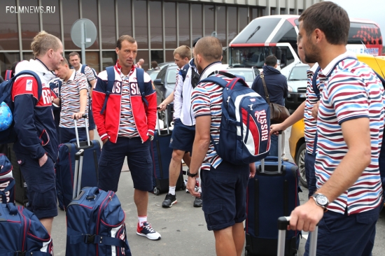 Сборная России по пляжному футболу отправилась на Европейские игры в Баку