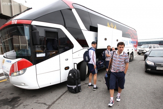 Сборная России по пляжному футболу отправилась на Европейские игры в Баку