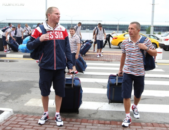 Сборная России по пляжному футболу отправилась на Европейские игры в Баку