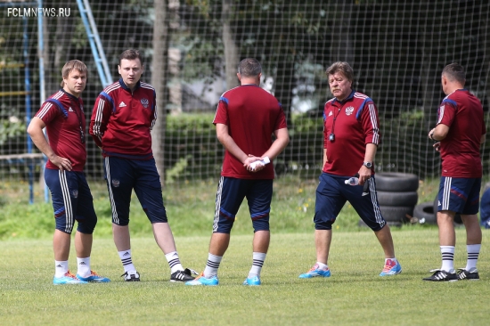 Юноши готовятся в Новогорске